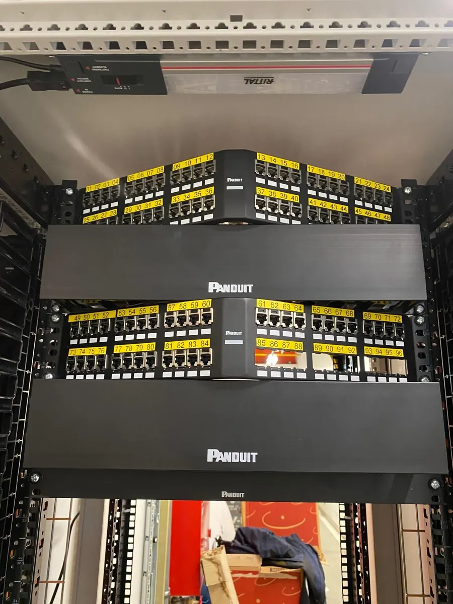 Panduit-patchpanelen